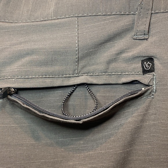 NWT Burnside 360 Hybrid Land & Sea Mens Shorts 34 Stretch quick dry, Grey NWT - Picture 7 of 14